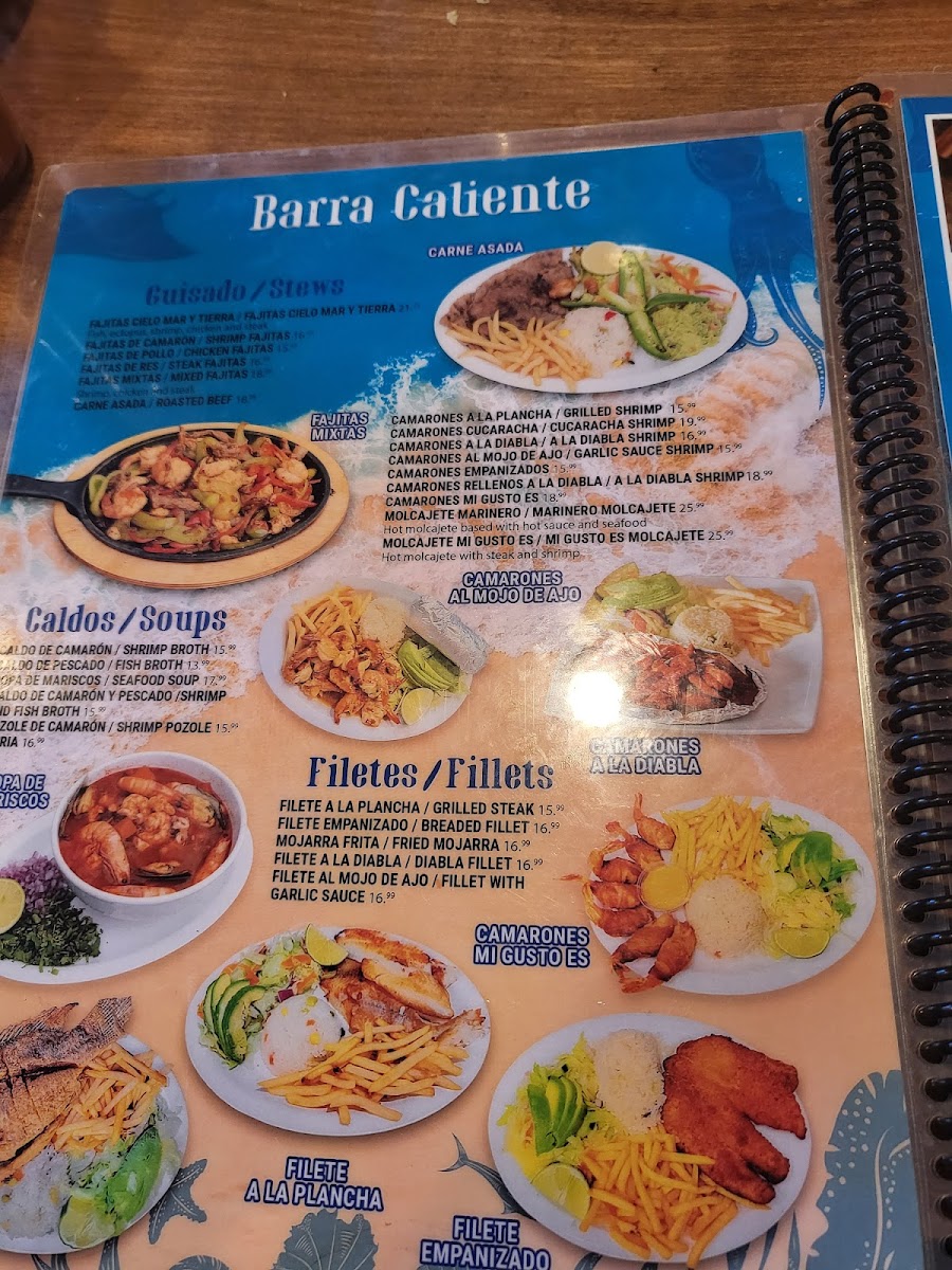 Mariscos Los Cantaritos Menu - Image 4