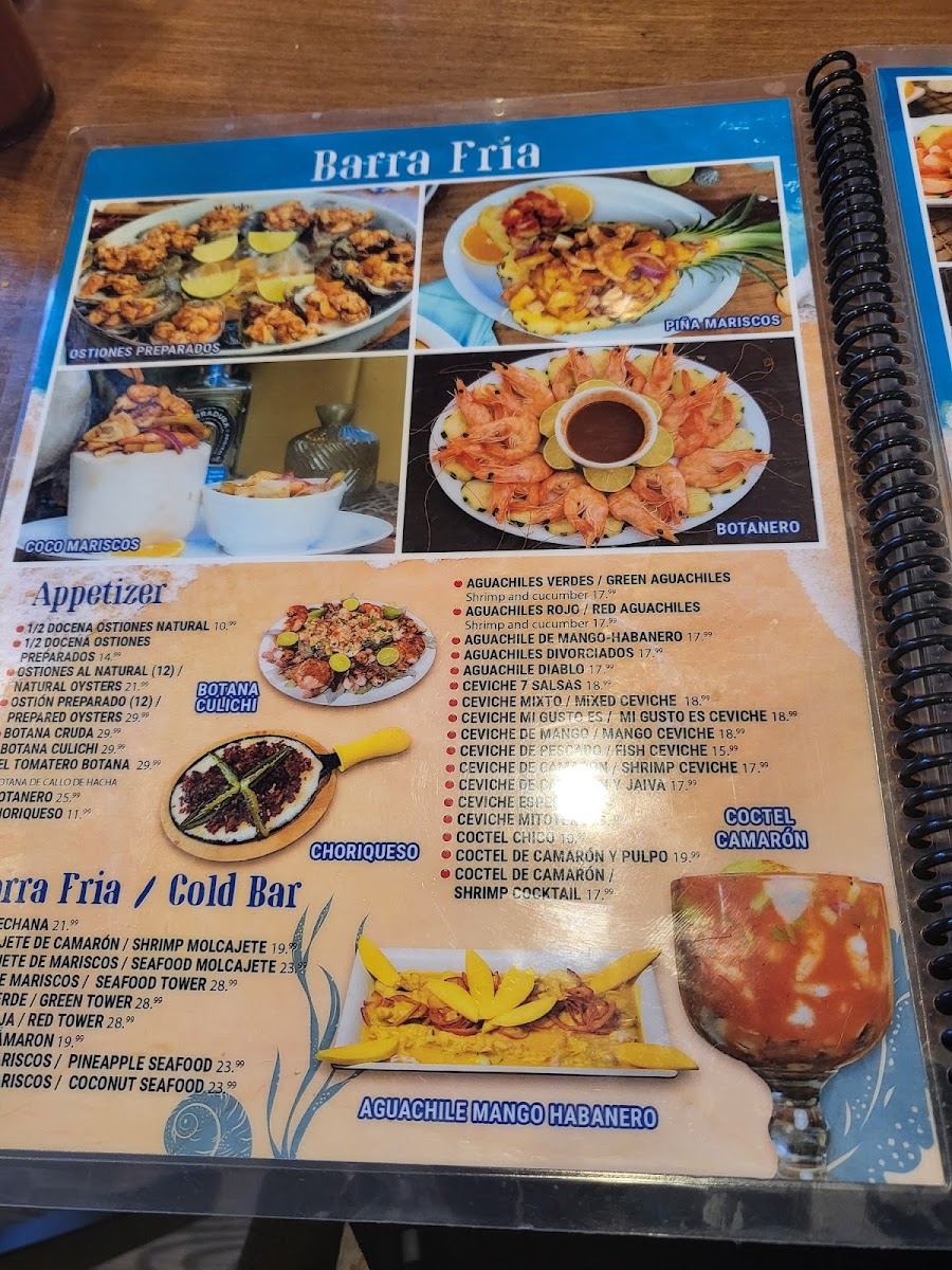 Mariscos Los Cantaritos Menu - Image 5