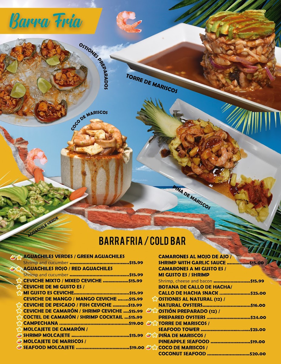 Mariscos Los Cantaritos Menu - Image 6
